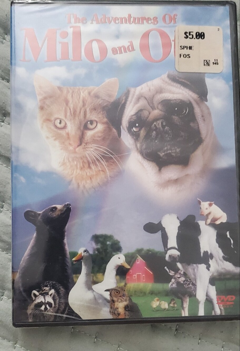 The Adventure Of Milo & Otis DVD